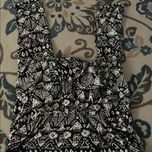 Charlotte Russe strapless romper jumpsuit size L